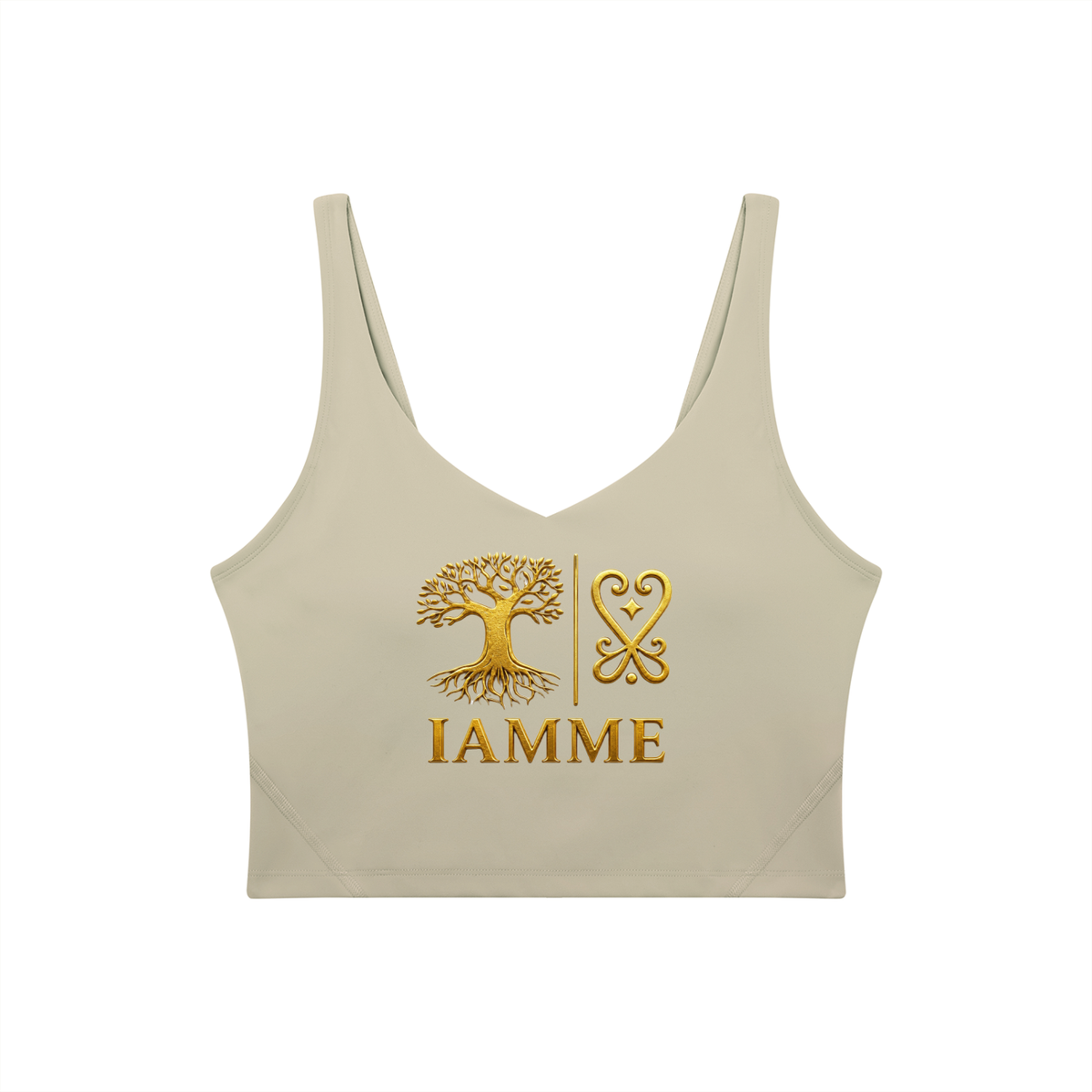 IAMME Women’s V-Neck Yoga Sports Bra