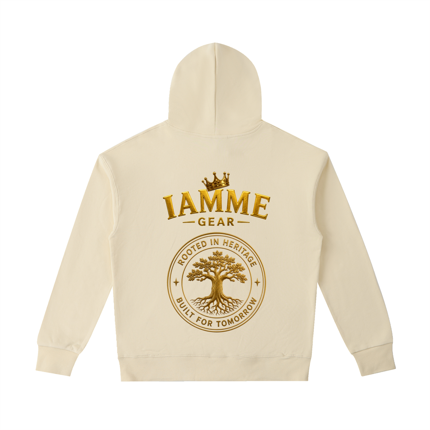 IAMME Baobab Tree Essential Heavyweight Cotton Hoodie