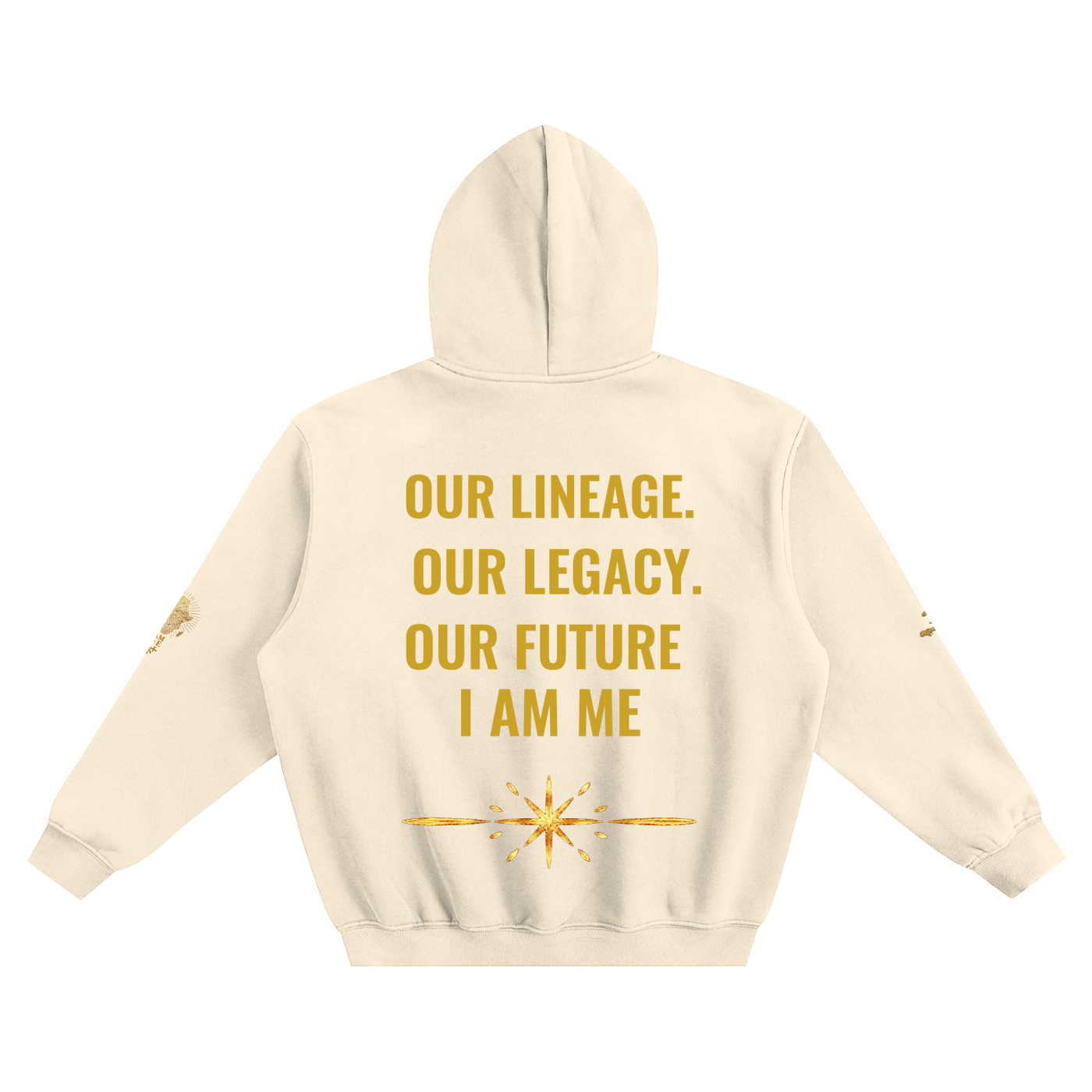 Unisex  Fleeced Boxy Hoodie- LEGACY IN OUR BLOOD