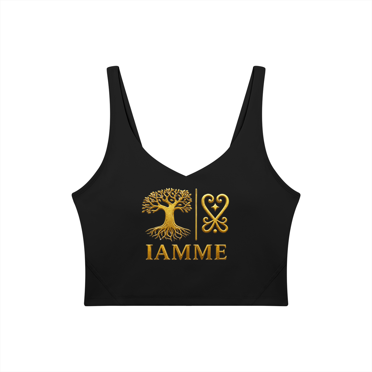 IAMME Women’s V-Neck Yoga Sports Bra