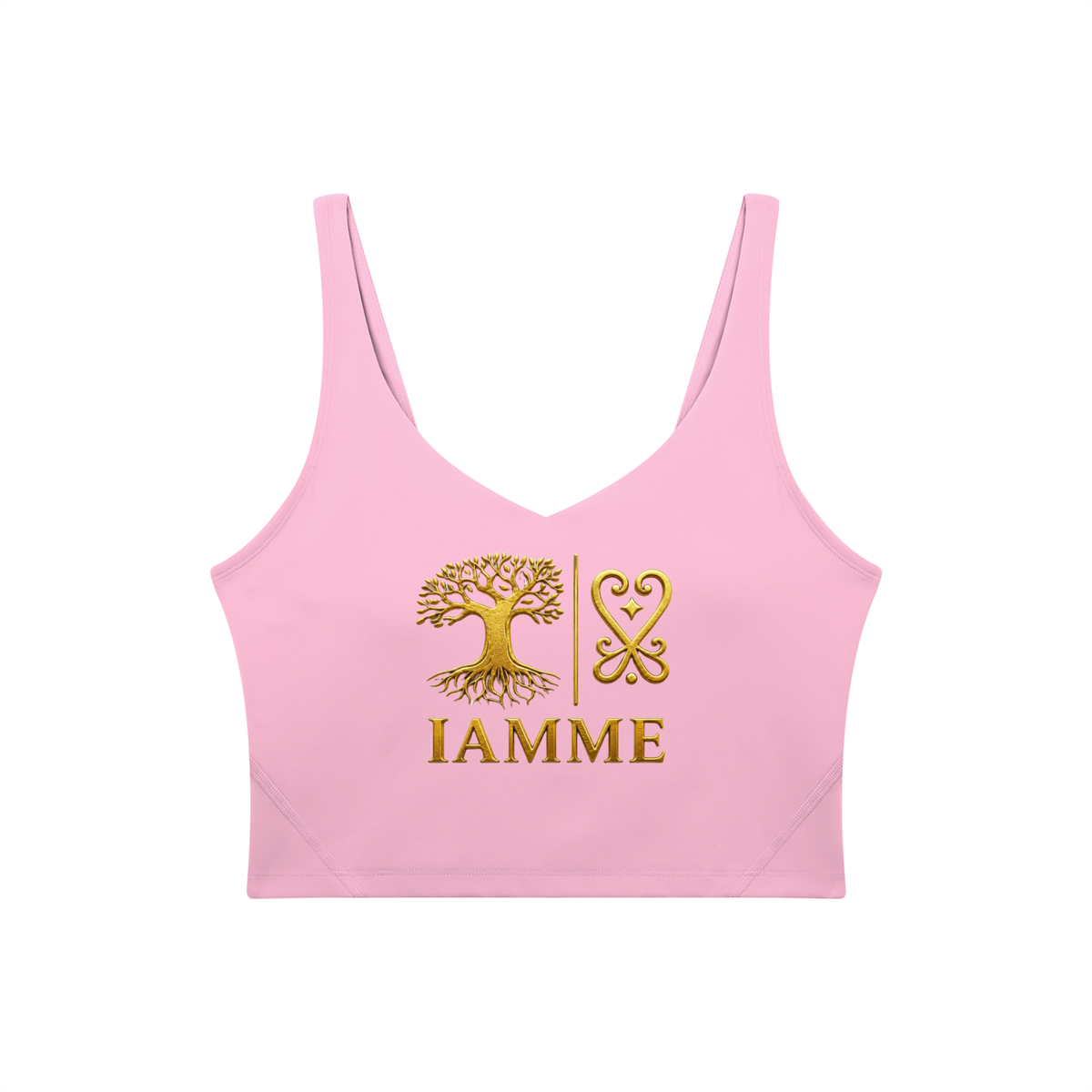 IAMME Women’s V-Neck Yoga Sports Bra