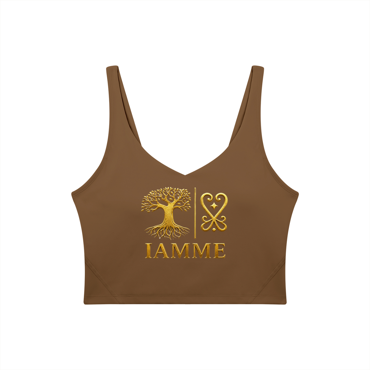 IAMME Women’s V-Neck Yoga Sports Bra