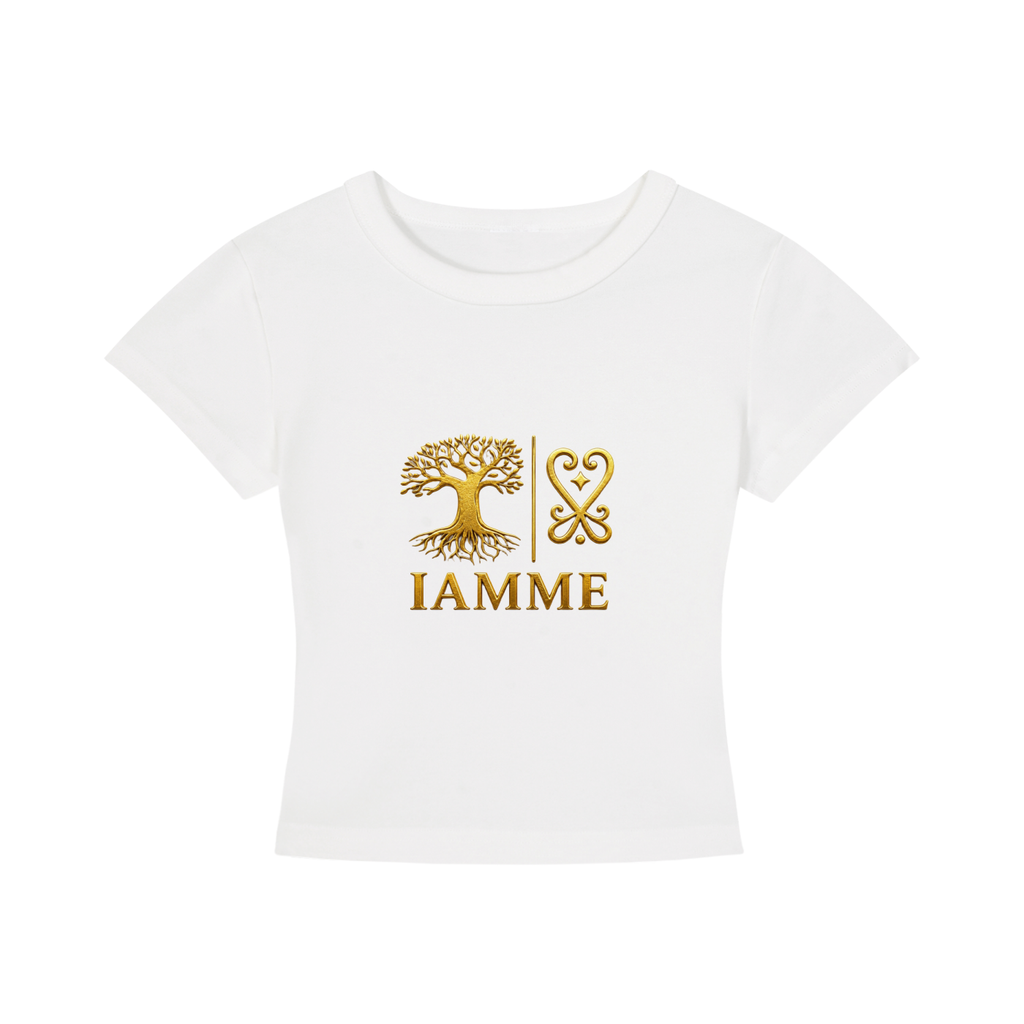 IAMME Women’s Premium Stretch Cropped T-Shirt