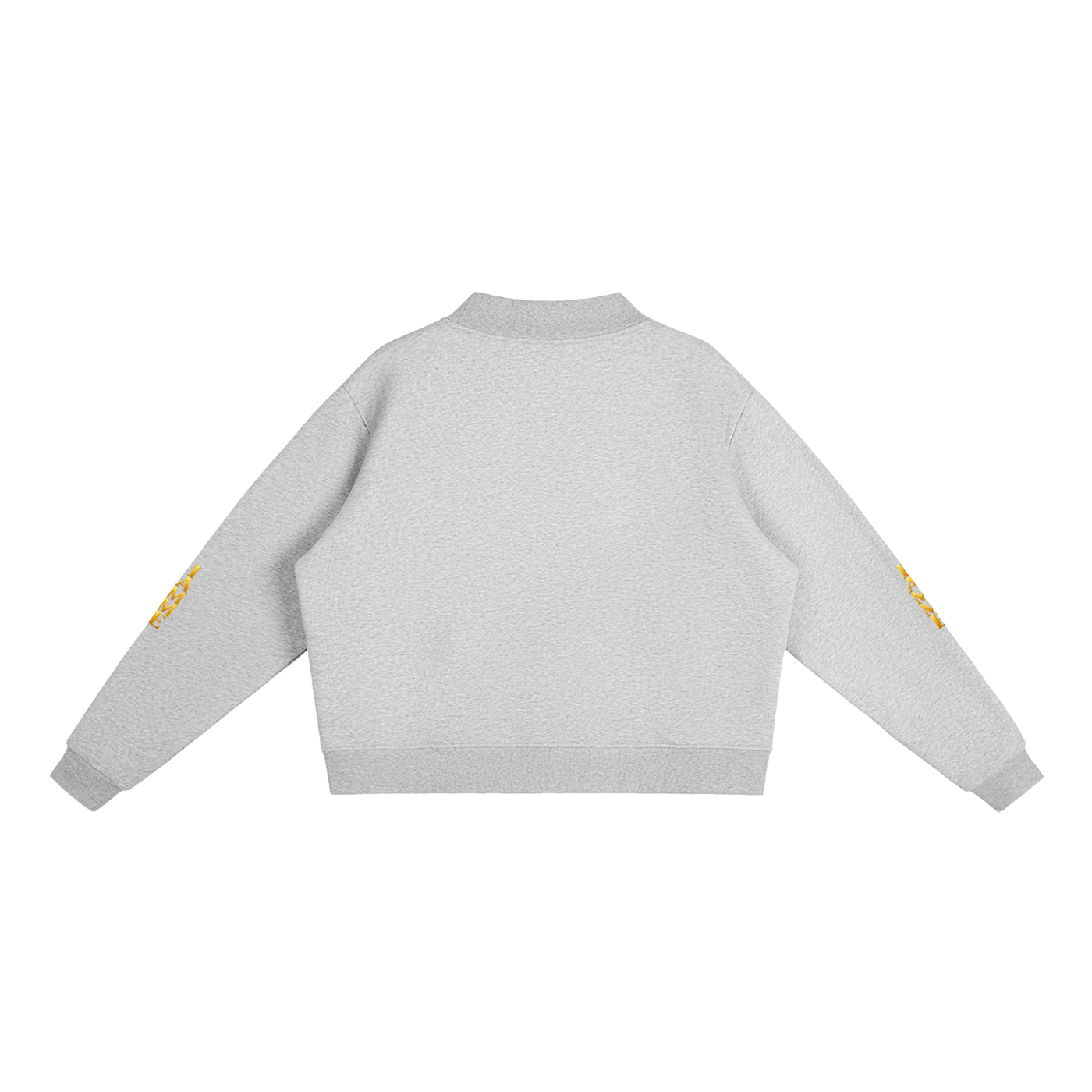 IAMME Women’s Essential Fleece Mock-Neck Cropped Sweatshirt