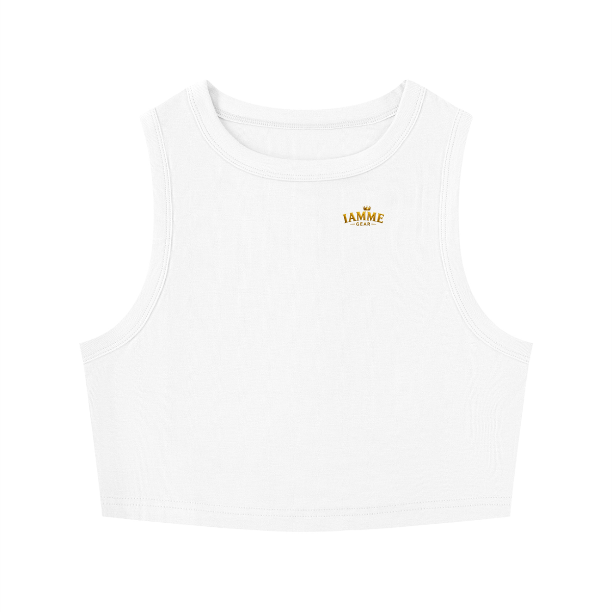 Women's Tight Crewneck Crop Tank Top