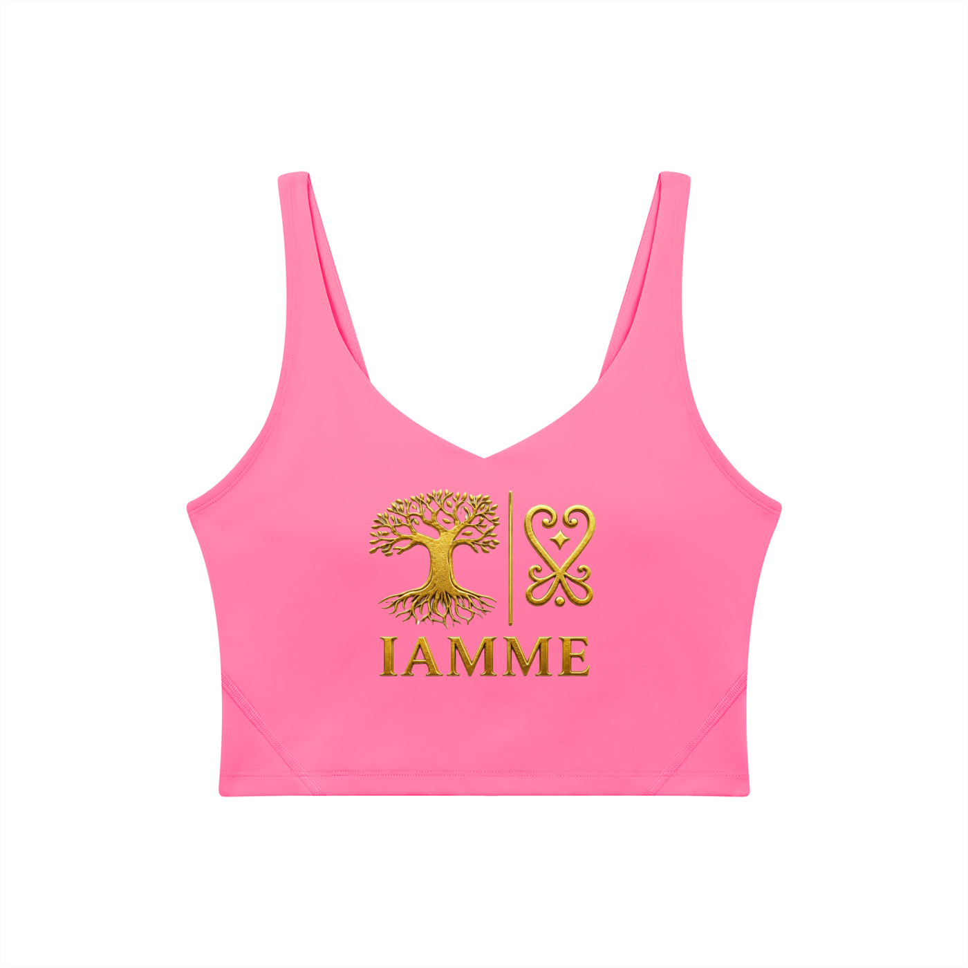 IAMME Women’s V-Neck Yoga Sports Bra