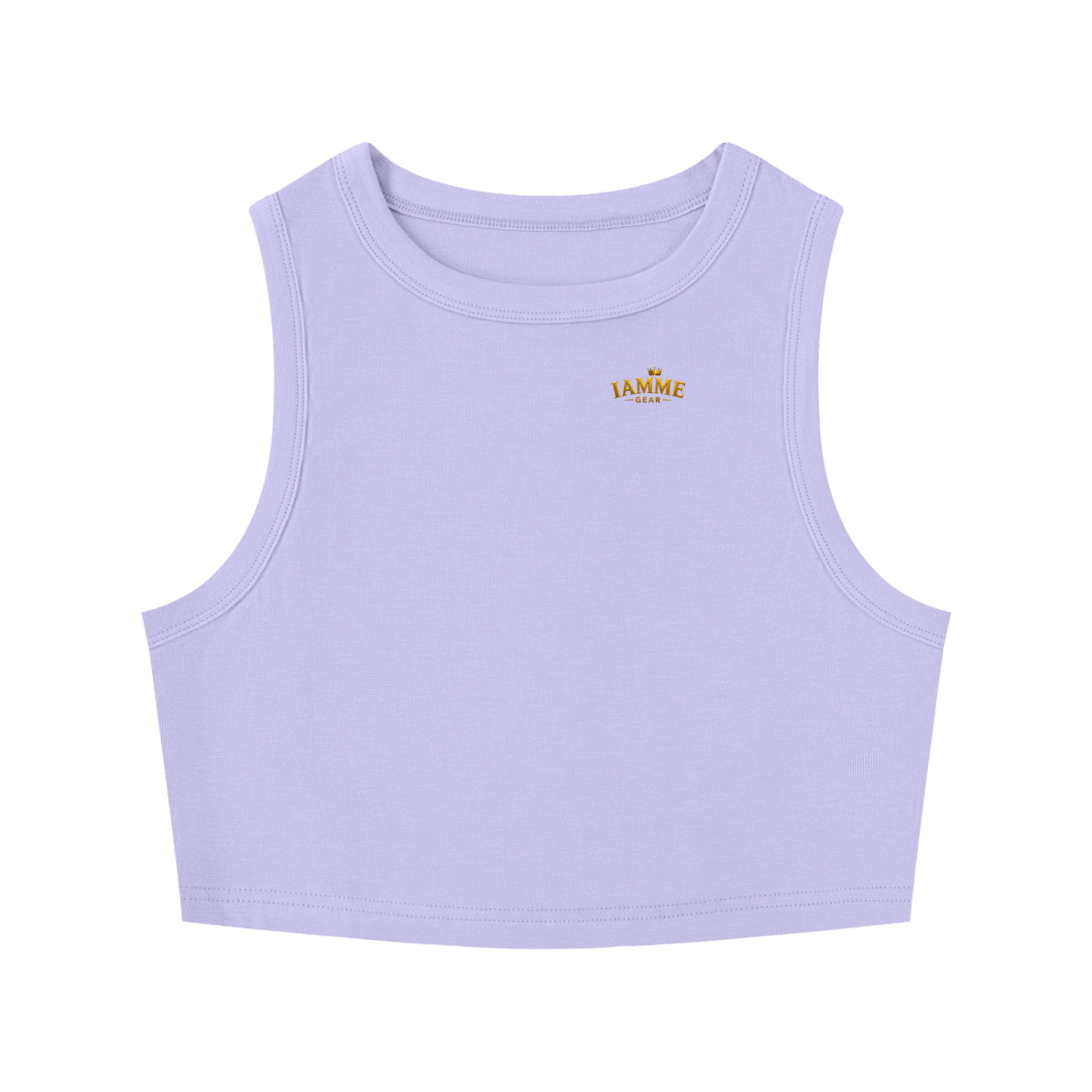 Women's Tight Crewneck Crop Tank Top