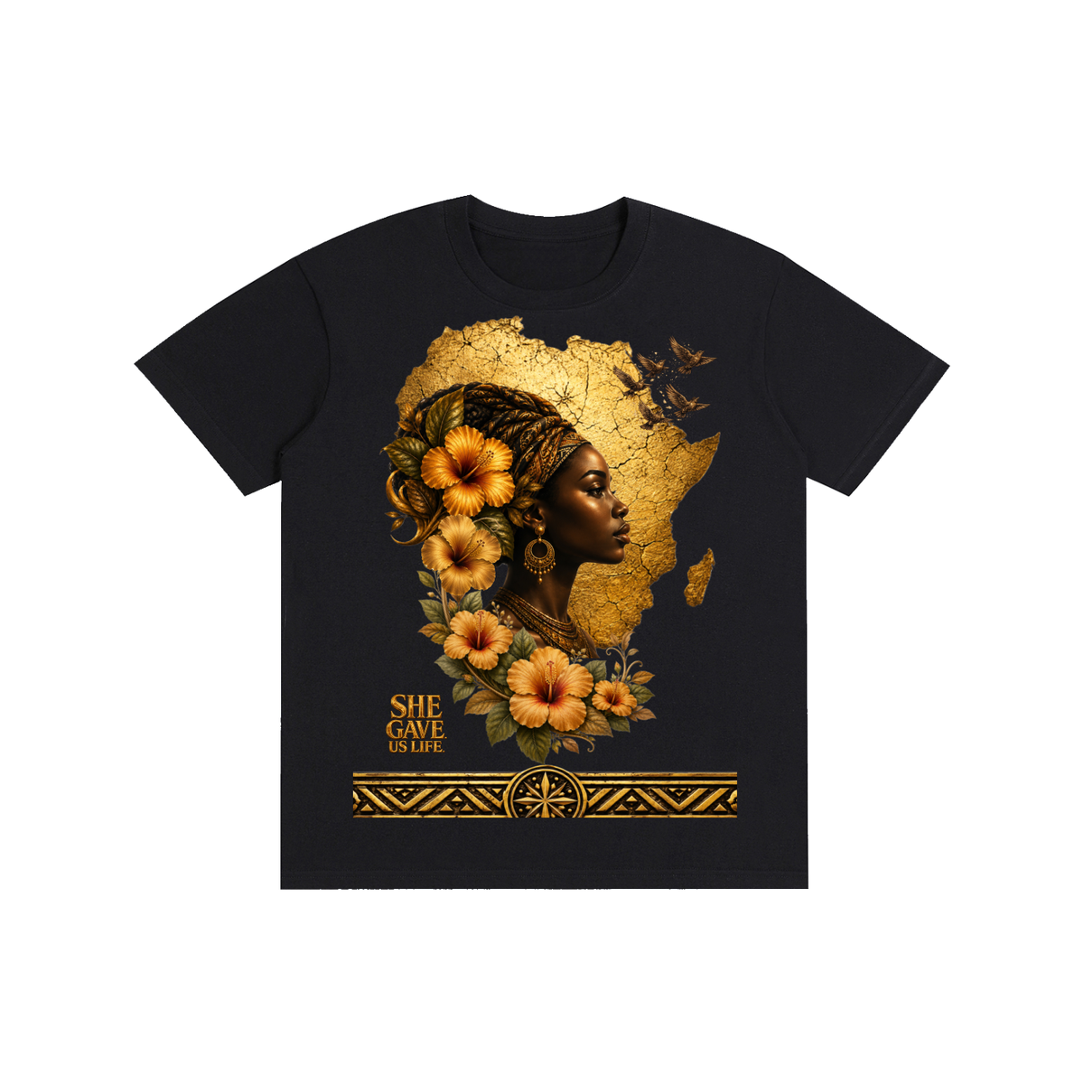 Mother Africa Pure Cotton Unisex T-Shirt