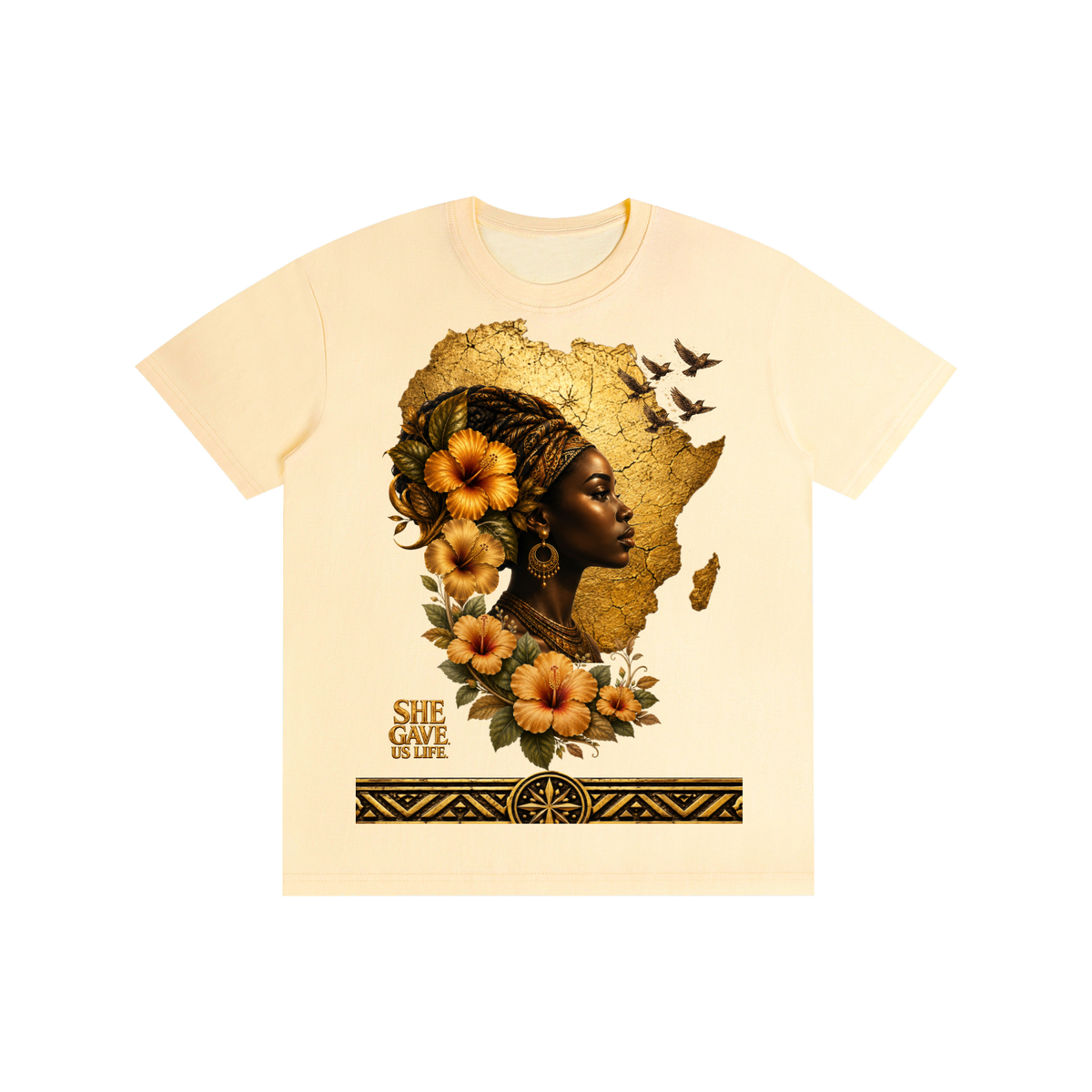 Mother Africa Pure Cotton Unisex T-Shirt