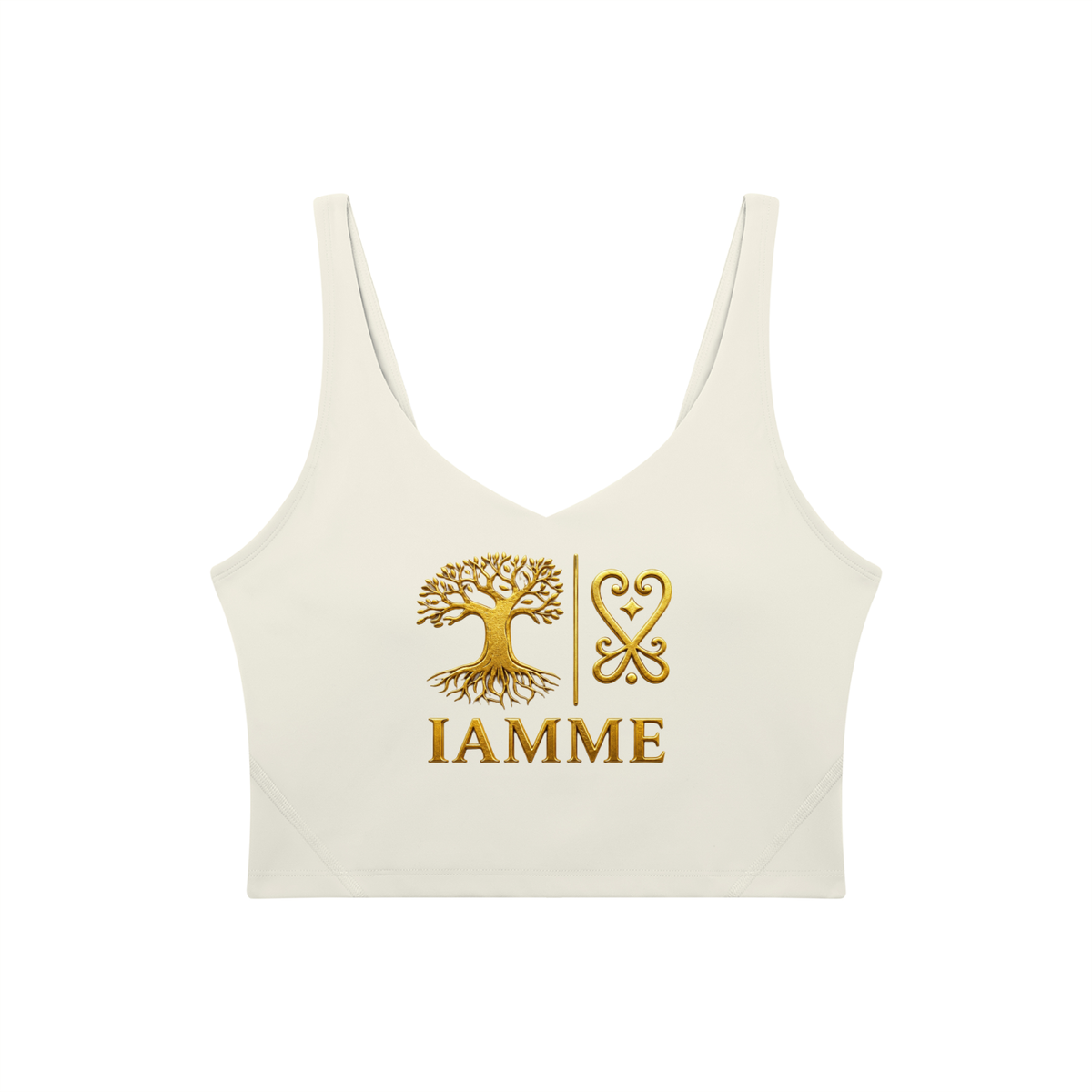 IAMME Women’s V-Neck Yoga Sports Bra