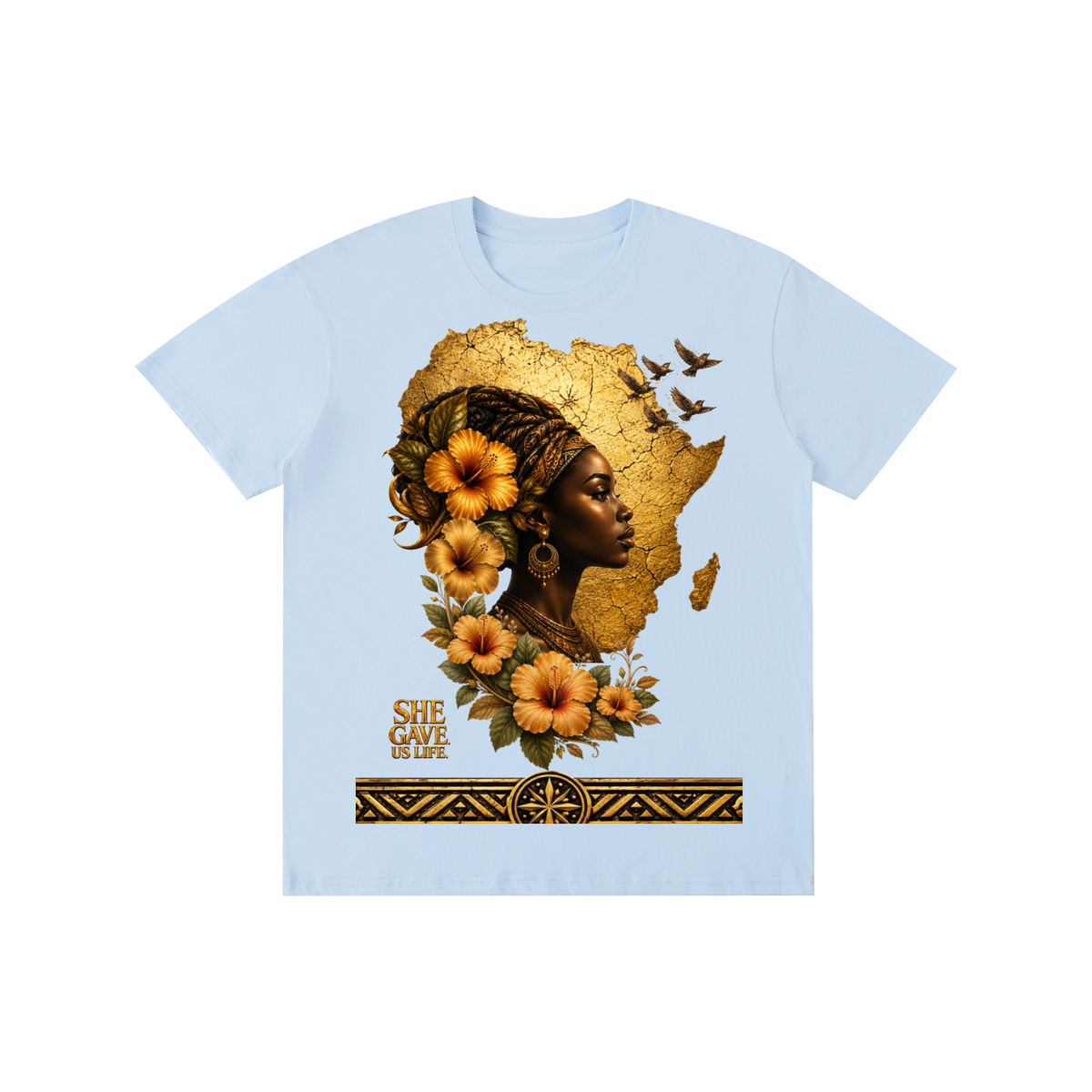 Mother Africa Pure Cotton Unisex T-Shirt